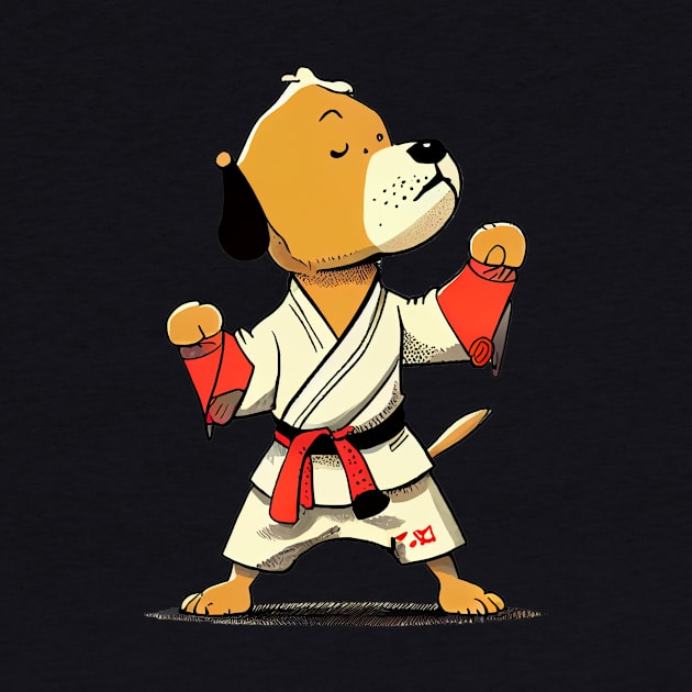 Dog Knows Karate by Pixy Official